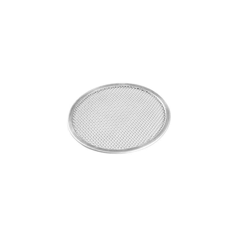 Rotundus VIII-inch diametrum seamless aluminium mesh pizza screen