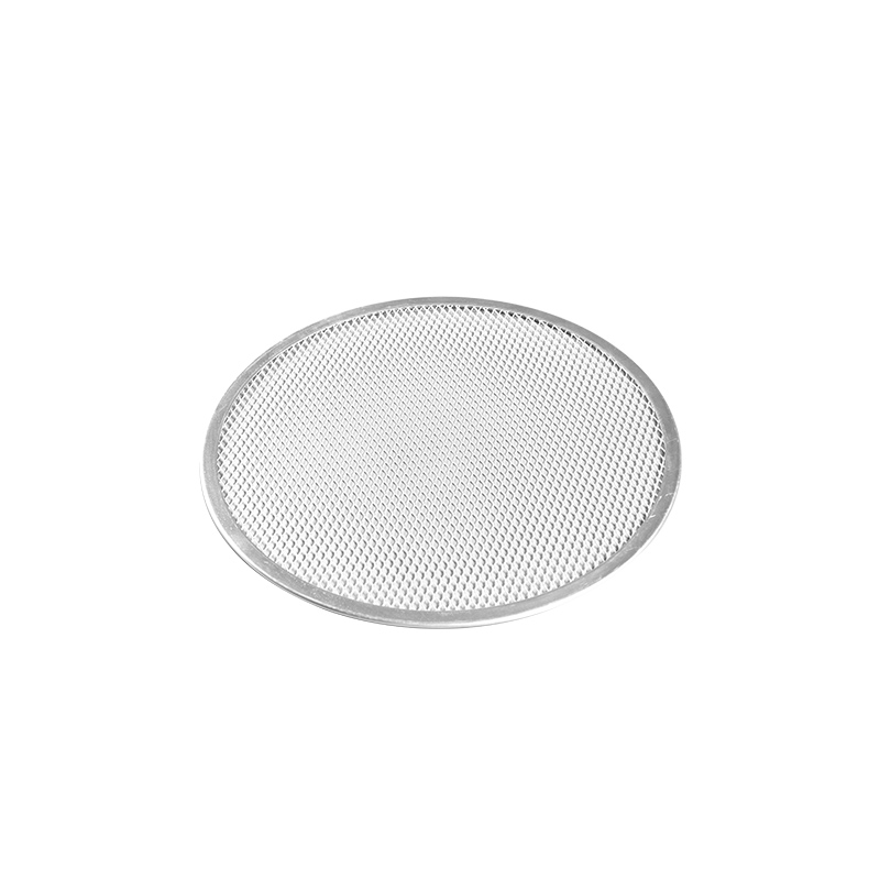XII-inch seamless aluminium pizza pistoria screen